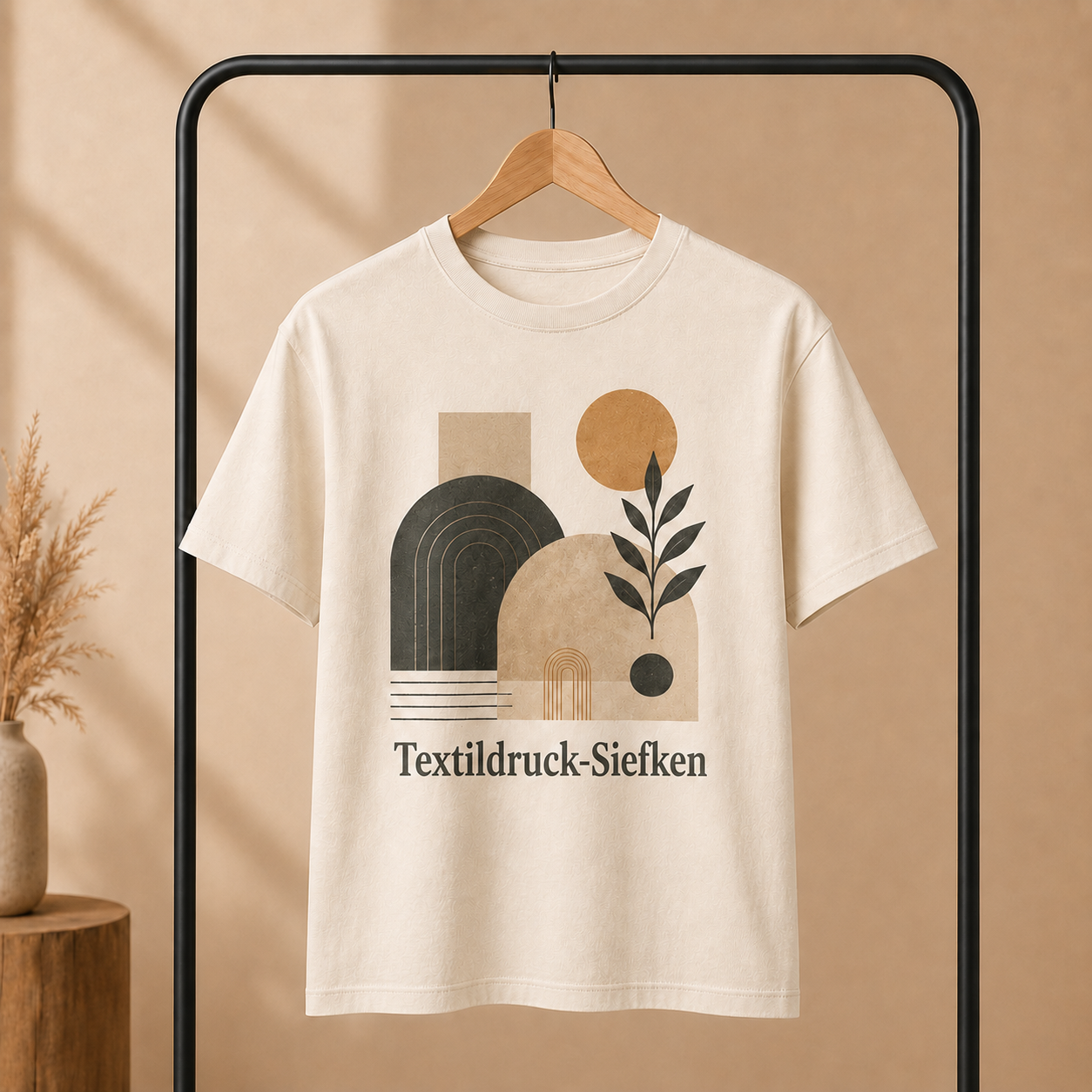 Bedrucktes Shirt von Textildruck-Siefken
