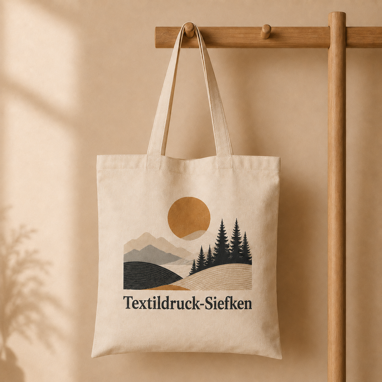 Bedruckte Stofftasche von Textildruck-Siefken